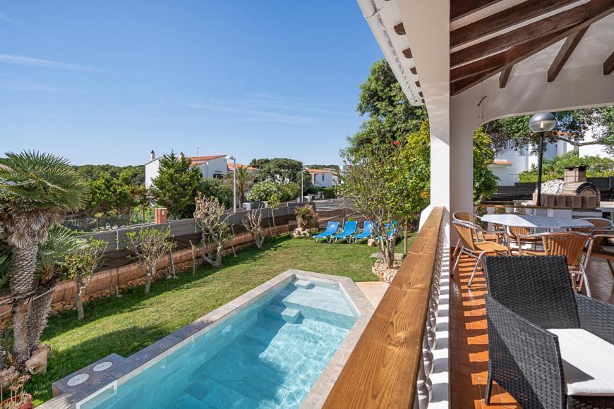 S'Auba Villa Exclusiva Con Piscina Privada De Agua Salada Y Horno De Pizza Es Mercadal Zewnętrze zdjęcie
